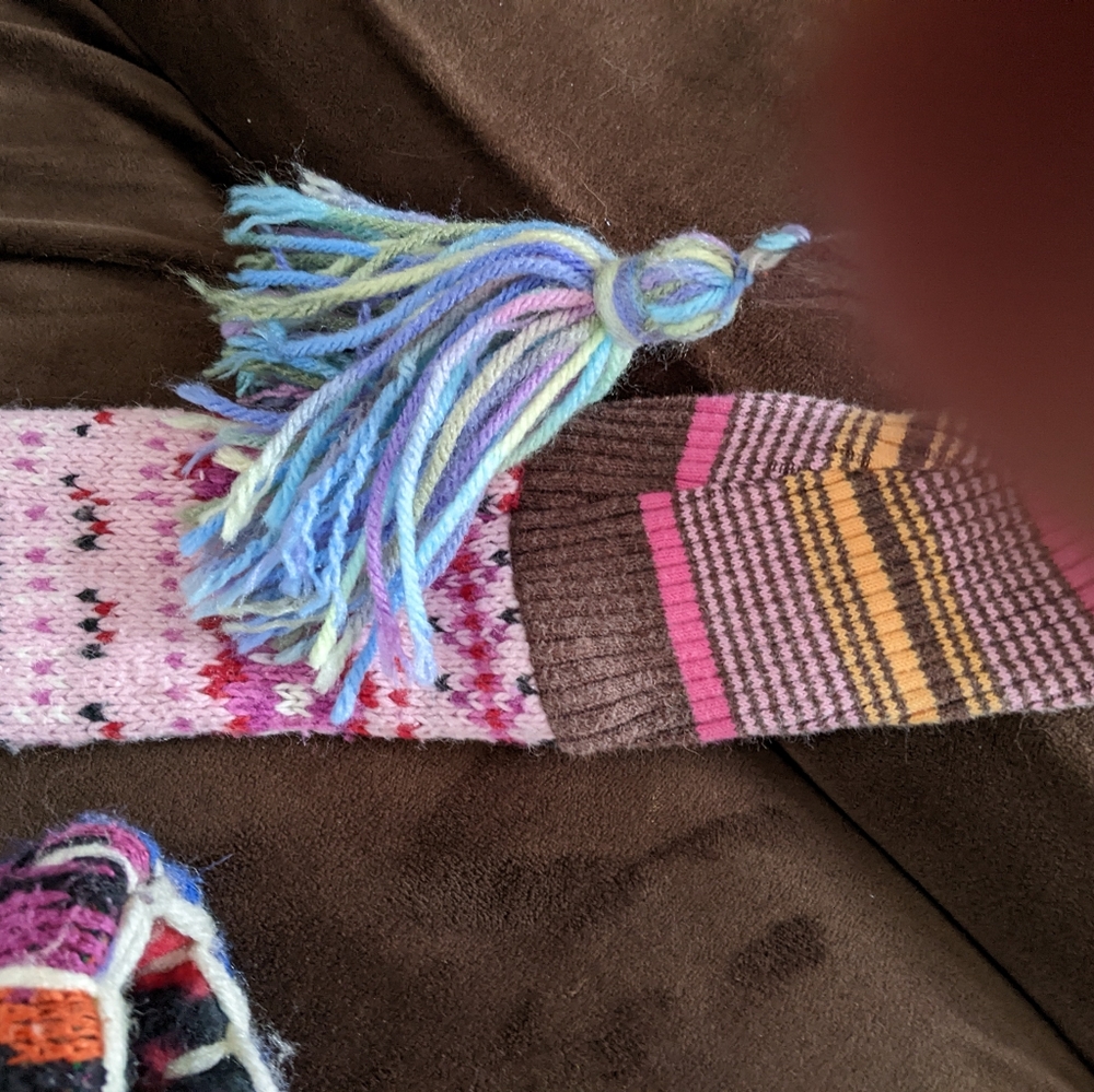 Funky Upcycled hat - Picture 6 of 6